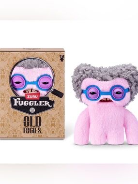 Fuggler Old Fogies 9 inch (Squidge), Funny Ugly Monster Stuffed Animal Toy
NIB
